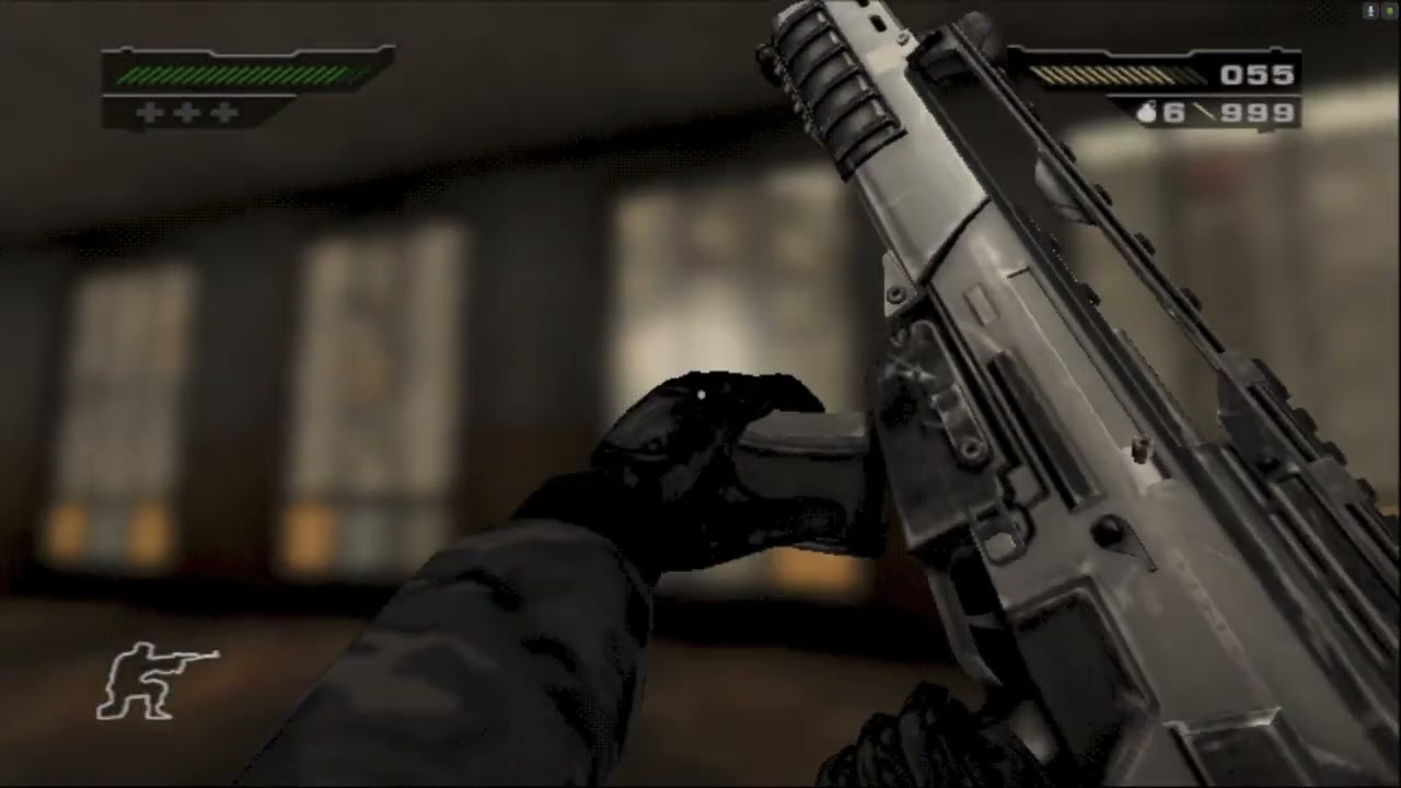 BLACK - PCSX2 - Black Ops No Grenade Launcher - No Grenades - Level 8 - 1440P