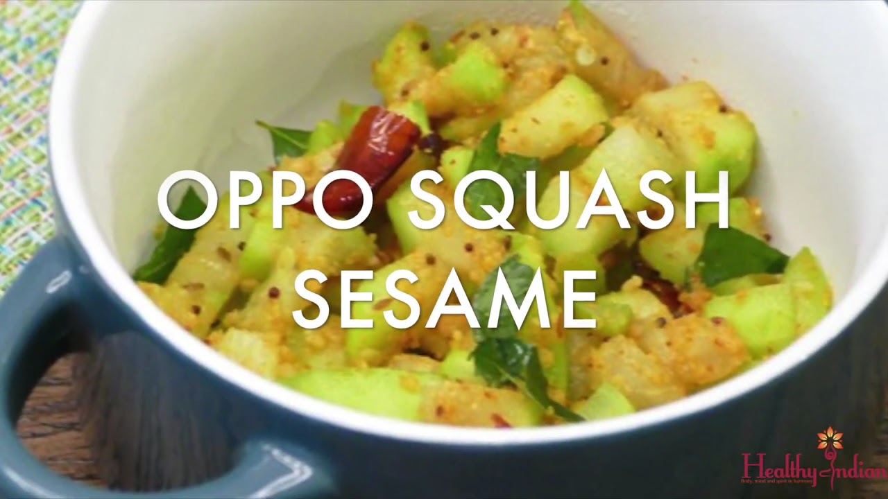 Opo Squash Sesame Saut&eacute;