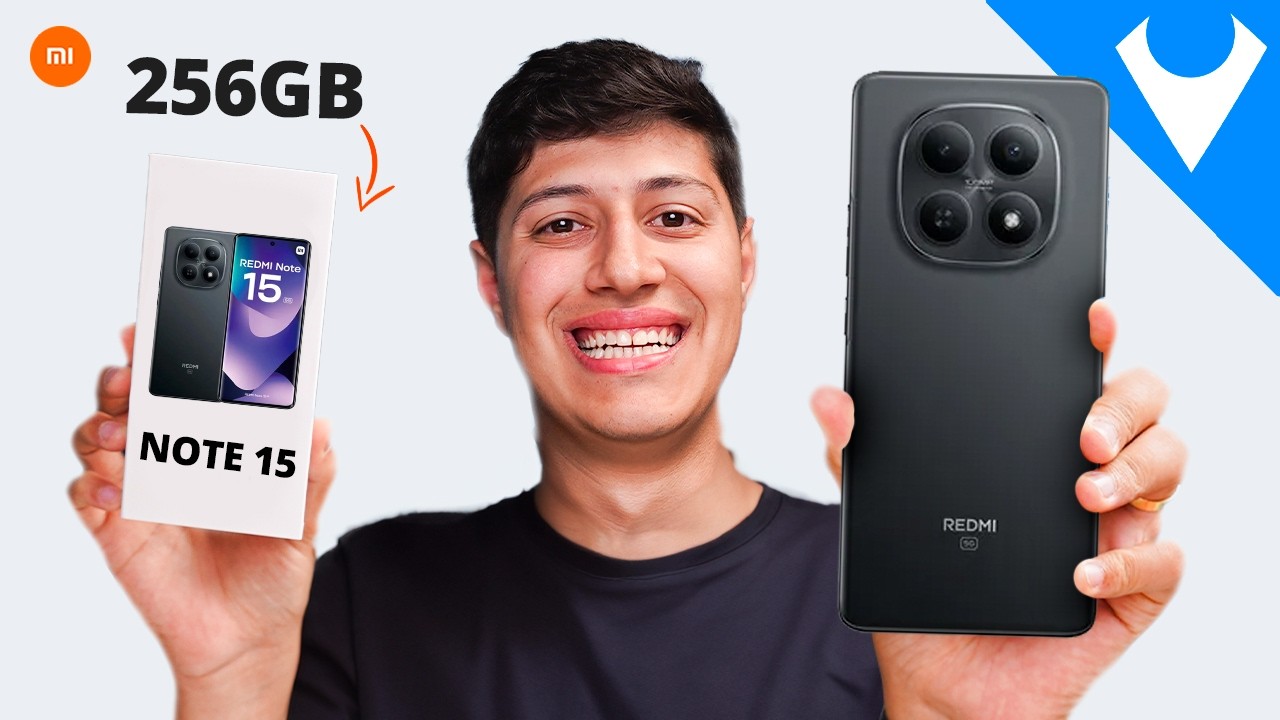 COMPREI O Xiaomi REDMI NOTE 15 5G na SHOPEE! VALE APENA? UNBOXING