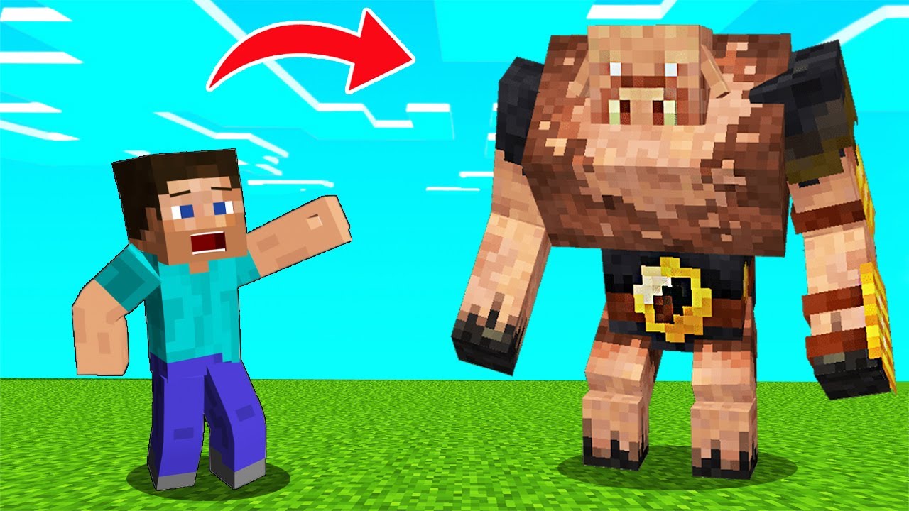ყველაზე ძლიერი ჯოჯოხეთის მონსტრი ვიპოვე 😱 - Minecraft qartulad