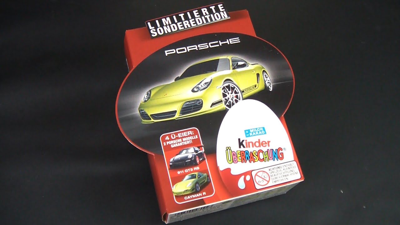 Kinder &Uuml;berraschung - Porsche [1/2] [LIMITIERTE SONDEREDITION]