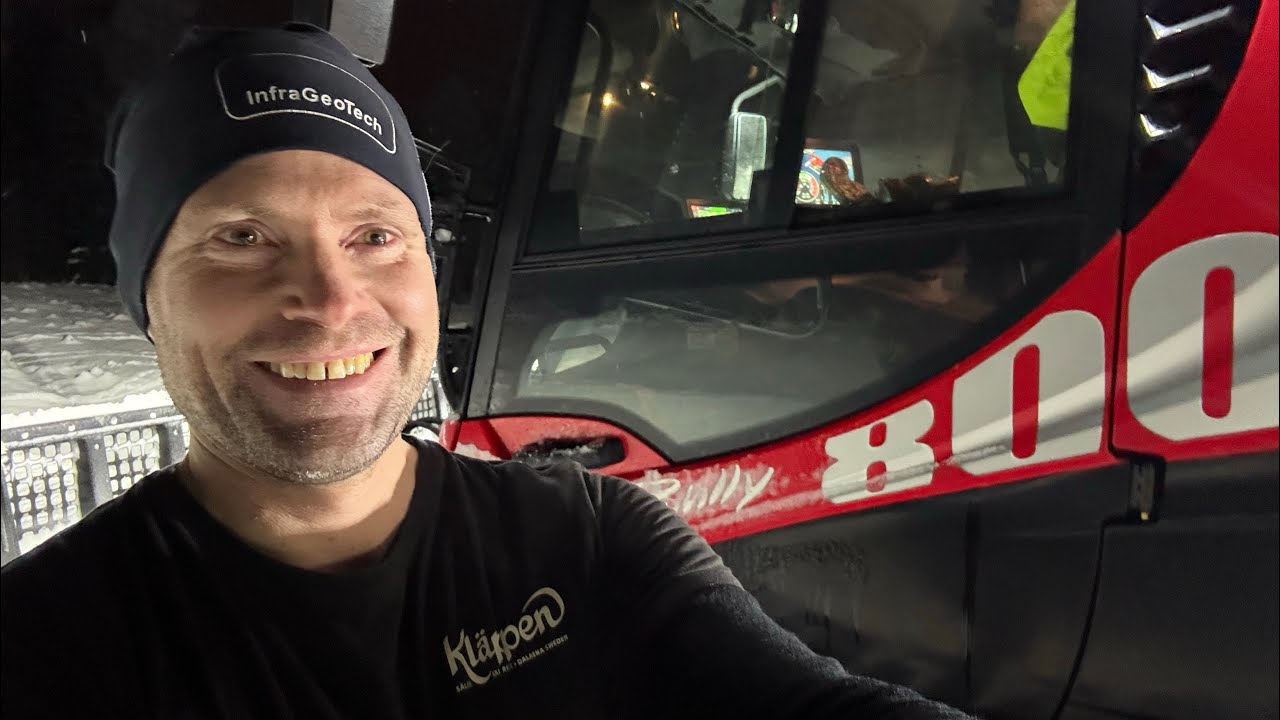 Наконец-то я могу использовать генератор PistenBully 800 Вт на своих склонах.
