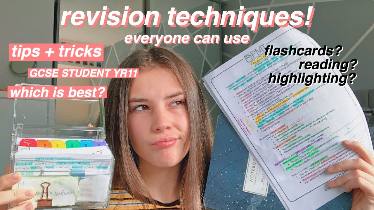 How to revise for exams effectively | 10 Revision techniques that actually work!