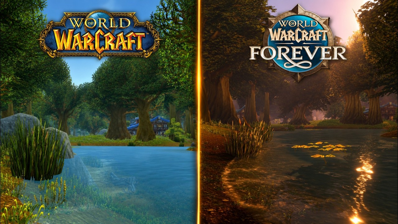WoW Forever vs Retail &mdash; The Visual Difference Is HUGE