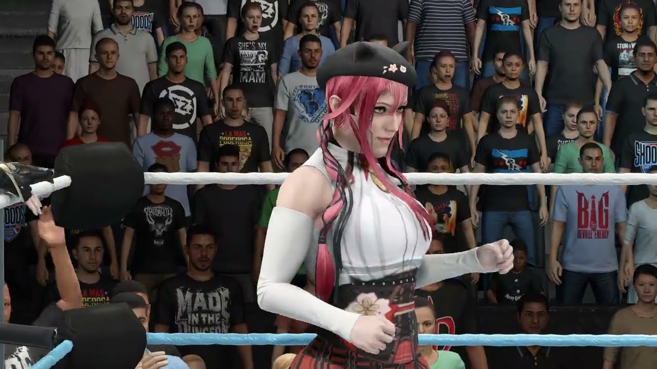 WWE 2K25 Hololive SY Championship Match MiComet vs. ReGLOSS(c)