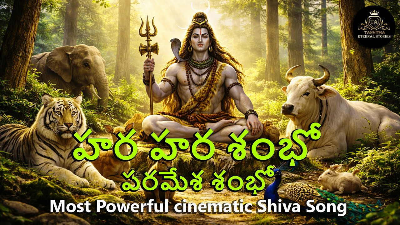 Maha Shivaratri cinematic Lingodbhavam Song 2026 | లింగావిర్భావం రహస్యం | Har Har Shambho|#lordshiva