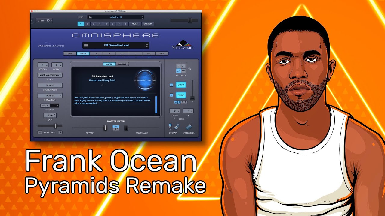 Frank Ocean - Pyramids (Full Instrumental Remake)