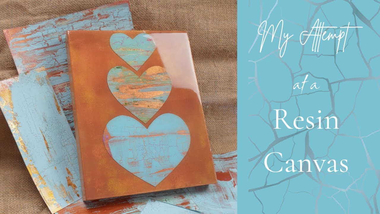 My Attempt at a Small Resin Canvas