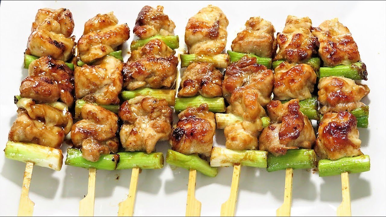 Cara membuat Sate ayam Yakitori, ala Jepang - resep mudah dan caranya simpel banget
