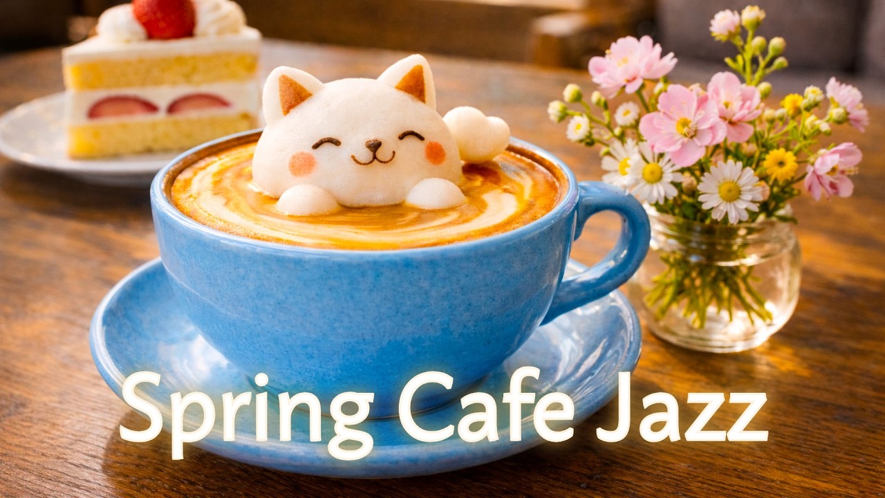 Playlist | Spring Cafe Jazz – Warm & Relaxing Swing for Study & Work
