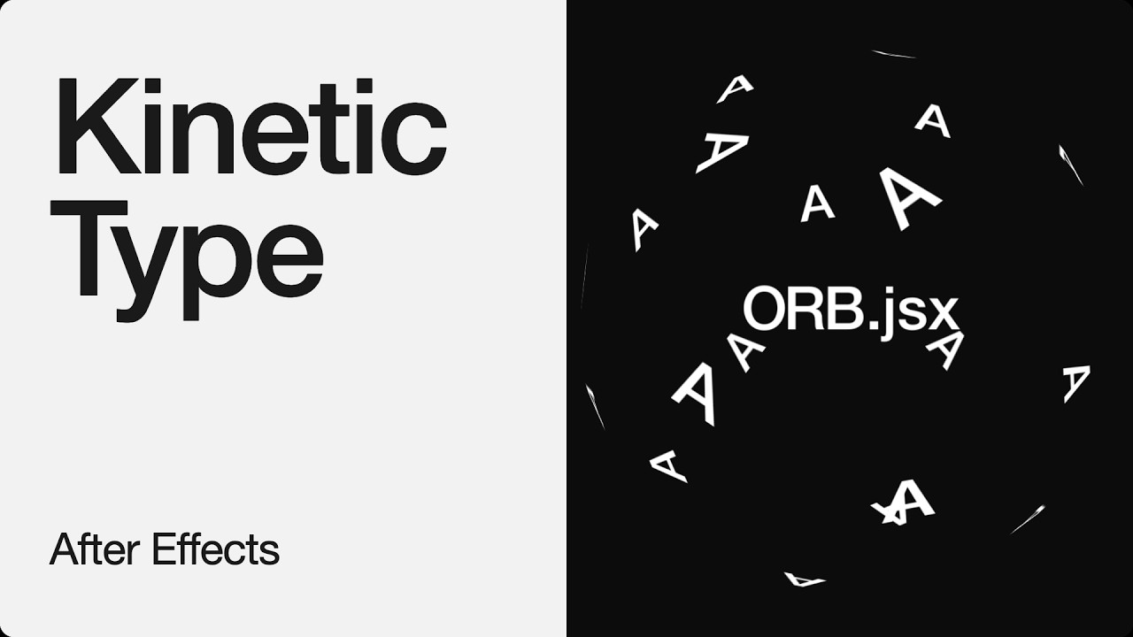 3D Text Sphere in After Effects