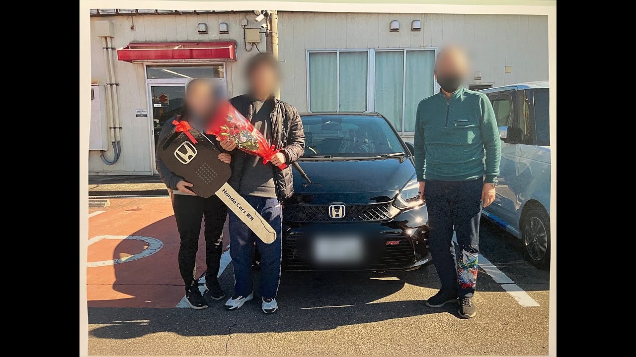 Nissanノート乗りのオヤジの息子がHondaフィットeHEV RSを買った【納車ドキュメント】