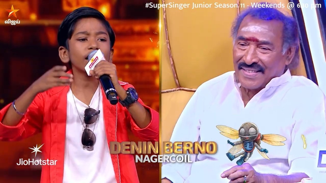 Konja Naal Poru Thalaivaa Song by #DeninBerno 😍❤️ | Super Singer Junior 11 | Episode Promo