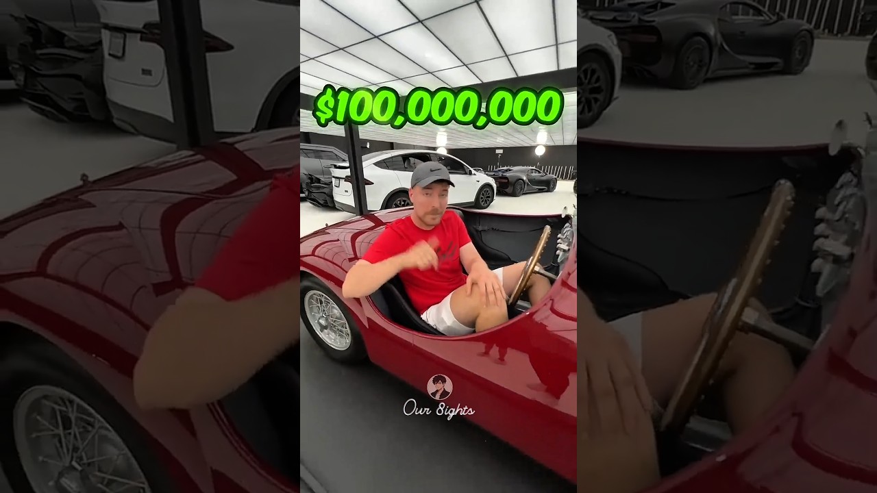 MrBeast's Most EXPENSIVE Car.😱💵 #ytshorts