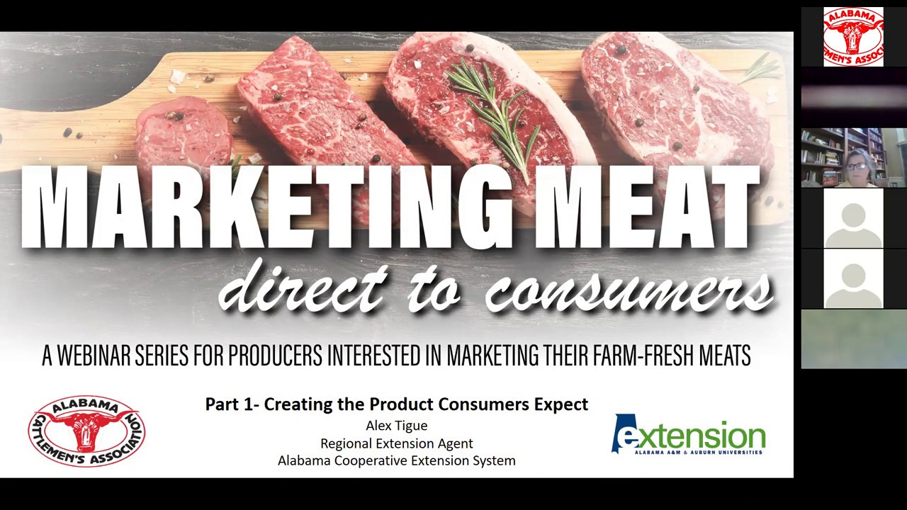 Marketing Meat Direct to Consumers Webinar Part 1