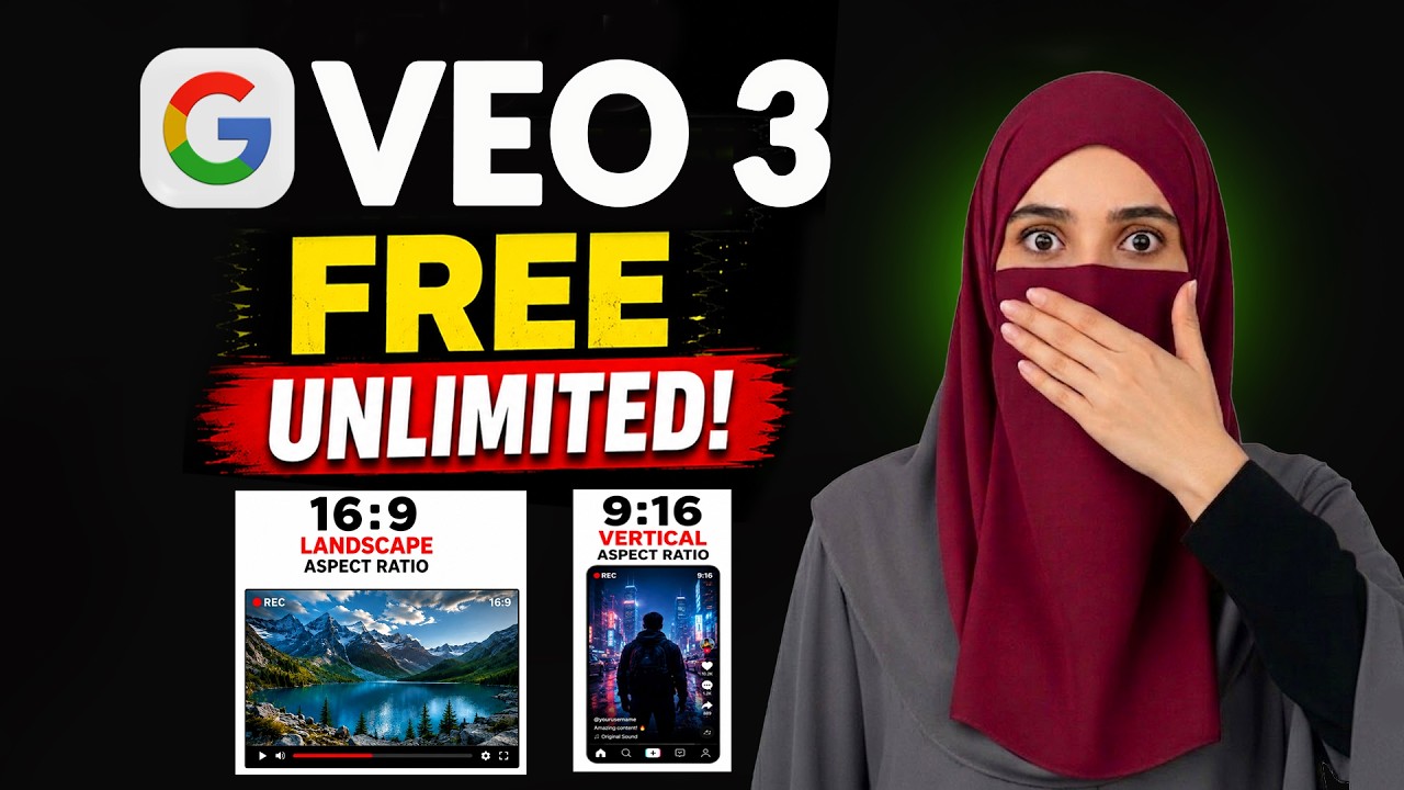 veo 3 free unlimited | How to Use Google Veo 3.1 FREE & Unlimited (Hidden Methods) | Dua Ali