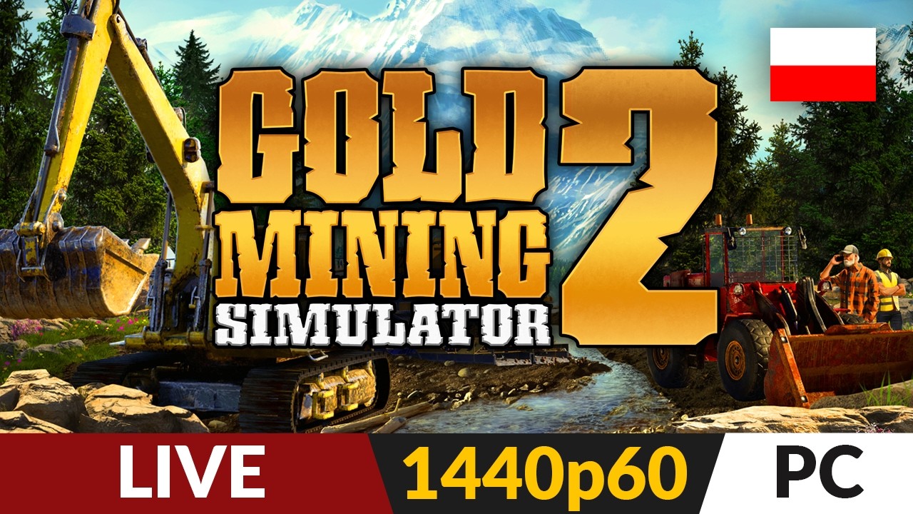Gold Mining Simulator 2 PL 💰 LIVE  🔴 Testujemy demko