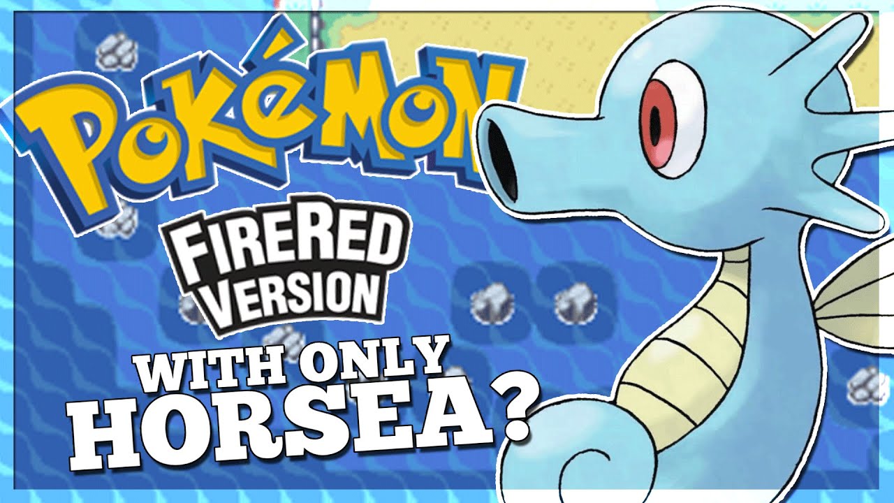 Можно ли победить покемонов Firered/Leafgreen, используя только Horsea? — Pokemon Challenges