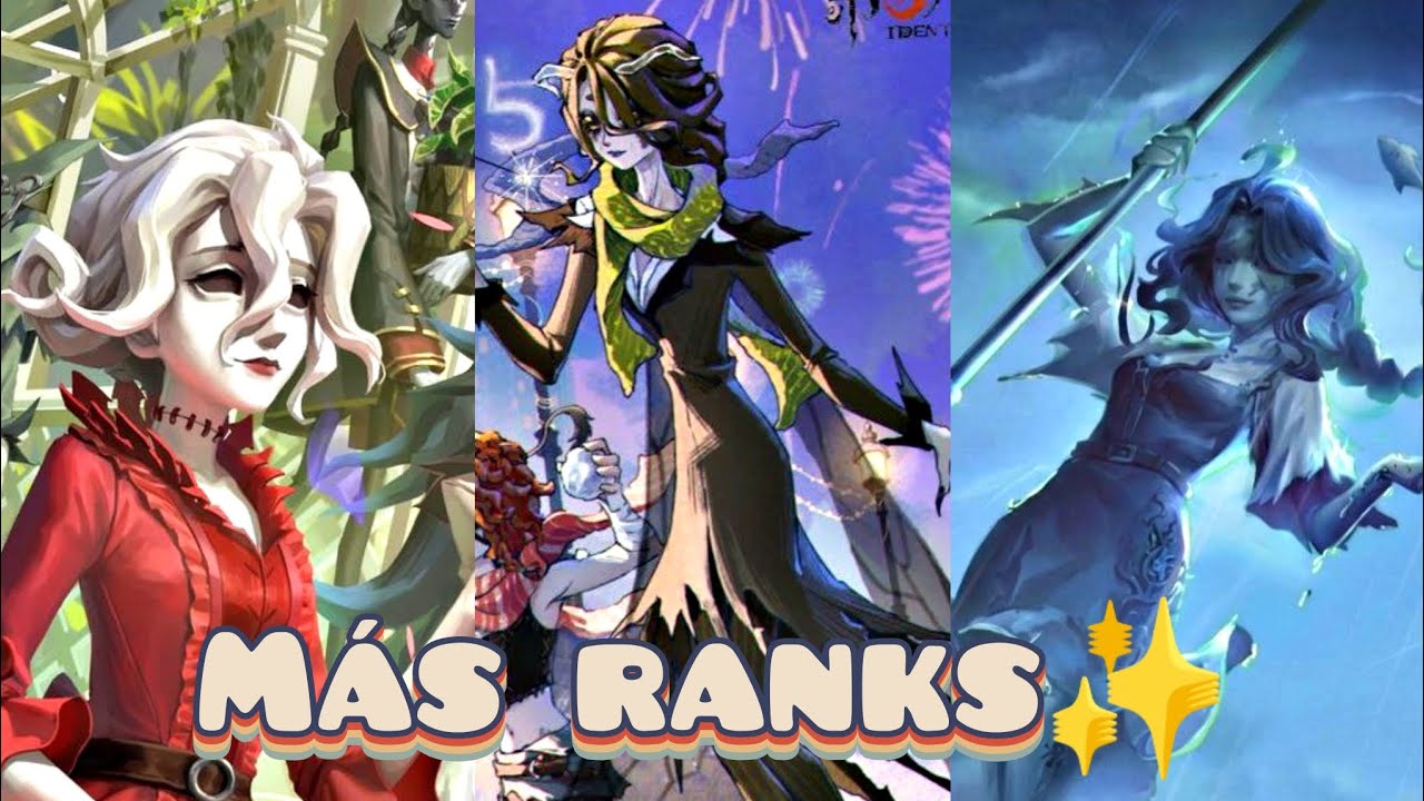 Ranks floperas con Mary , Grace y Melly 🩷✨ | identity V 