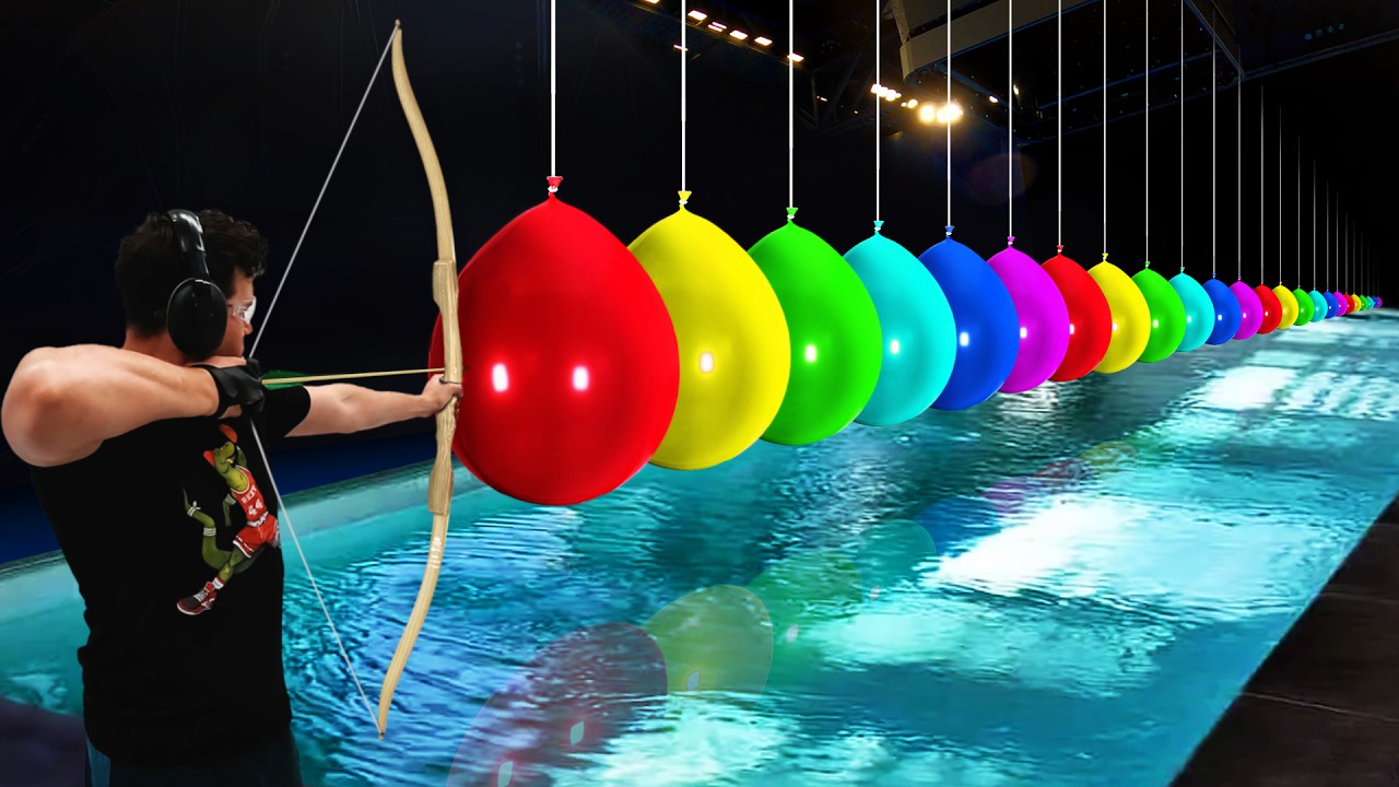 How Many Water Balloons Stop An Arrow?