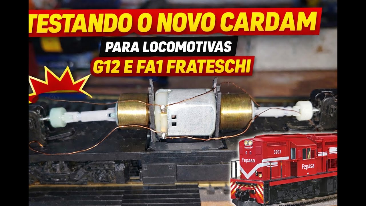 PROJETEI UM NOVO CARDAM PARA USAR NA G12 E FA1 FRATESCHI