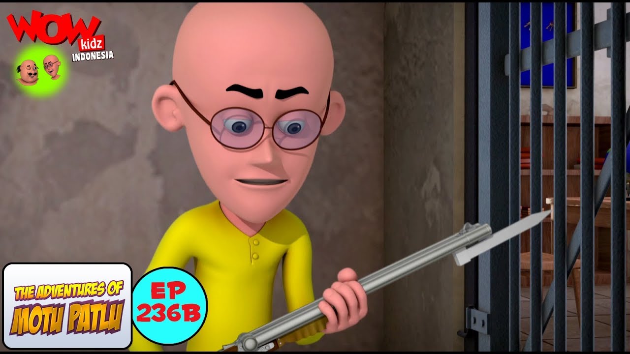 Motu Patlu In Jail | Motu Patlu dalam Bahasa - Animasi 3D | WowKidz Indonesia