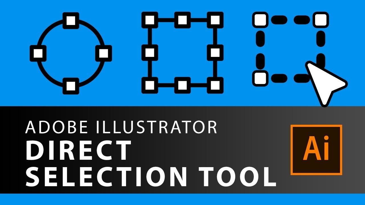 Illustrator Tutorial : Direct Selection Tool in Illustrator in Hindi.