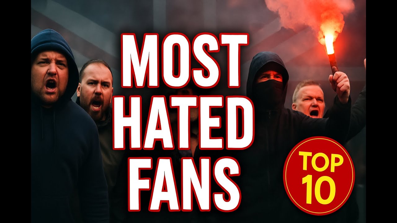 England’s 10 Most HATED Football Fanbases – Who Tops the List?