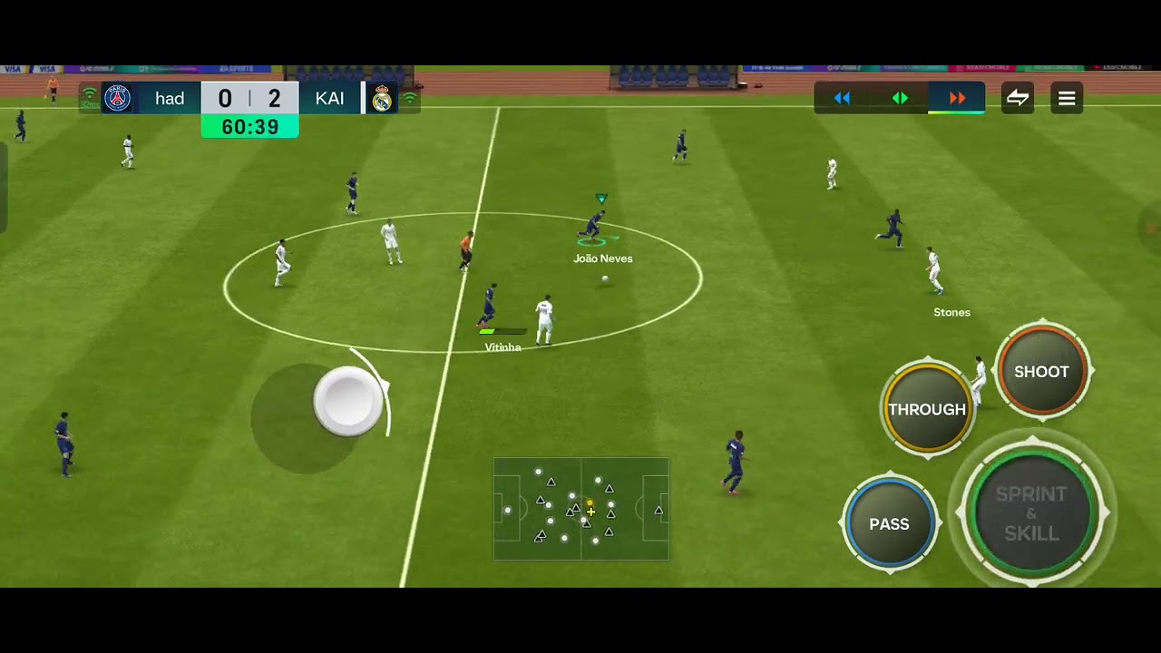 I Defeated a Real Madrid Pro Team in FC Mobile | Professional gameplay 