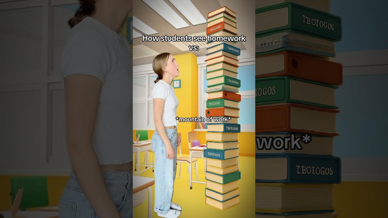 Jak uczniowie postrzegają szkołę, a jak nauczyciele postrzegają szkołę #komedia #skecz #punkt widzenia #możnasięutożsamić