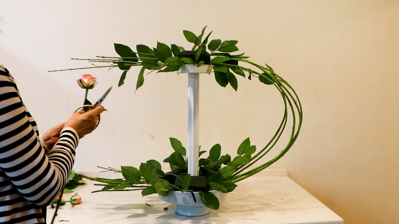 교회 꽃꽂이 배우기 / Church Flower Arrangement