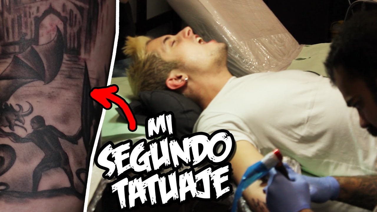MI SEGUNDO TATUAJE - ESTA VEZ NO ME DESMAYO :D