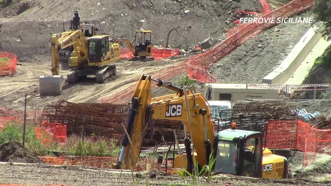 Ferrovia Messina-Catania: Giampilieri, avviato il cantiere della nuova variante a doppio binario