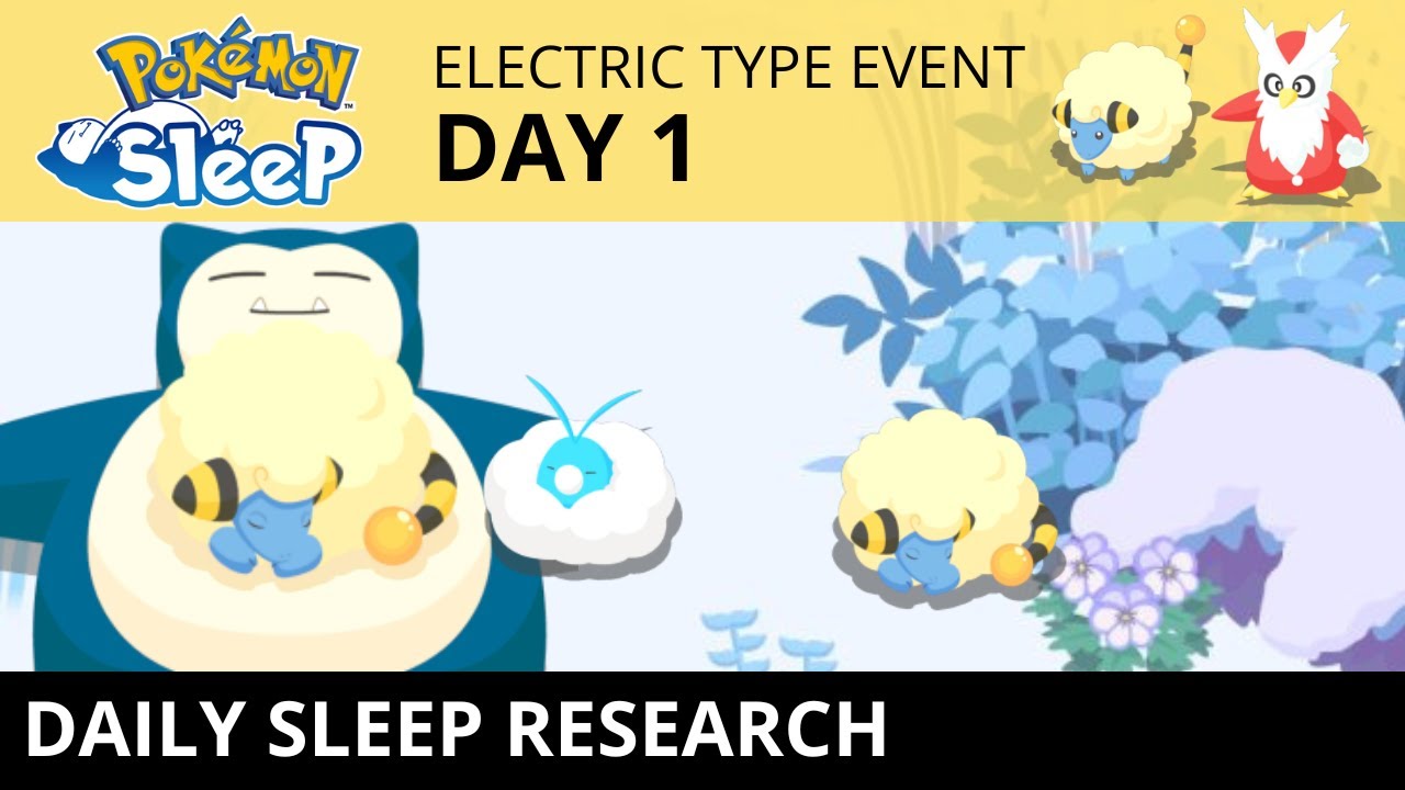 Double Trouble Mareep - Pokémon Sleep Research