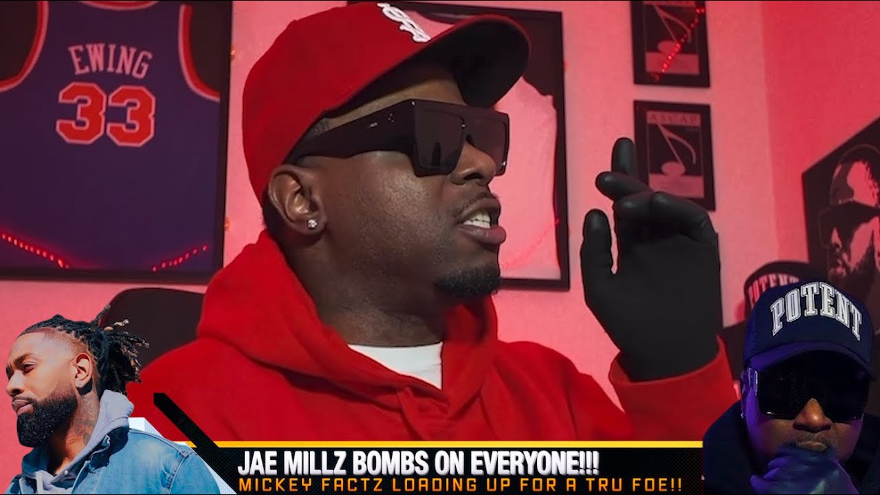JAE MILLZ BOMBS ON MEDIA & BATTLE RAPPERS FOR JUMPING IN WAR + MICKEY FACTZ VS TRU FOE... WHY?