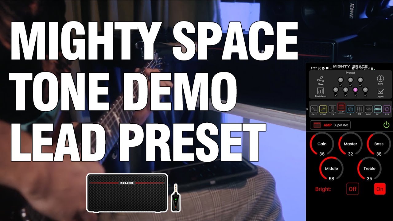 NUX Mighty Space: First Test and Creating an Awesome Lead Tone @EmirBucio | Tone Tuesday