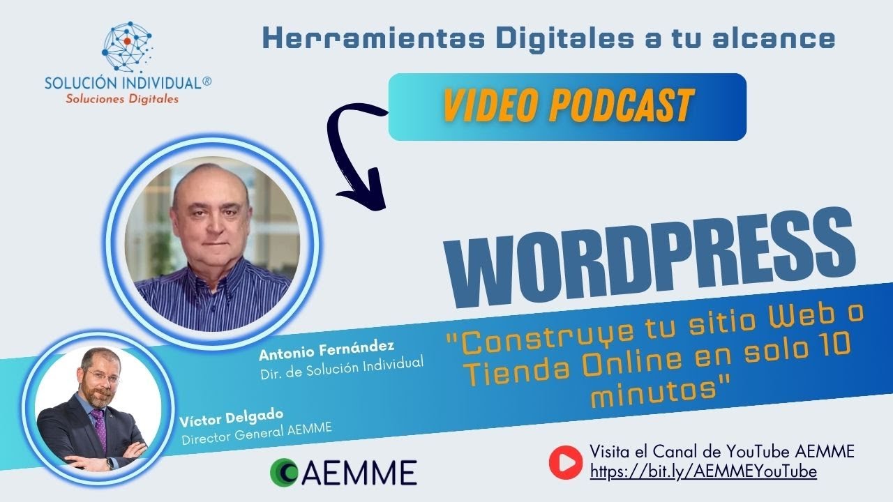 Construye tu sitio Web o Tienda Online con WordPress en solo 10 minutos