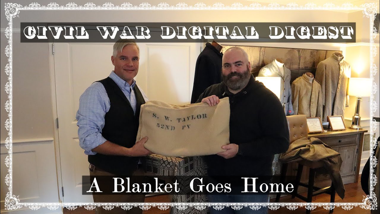 A Civil War Blanket Goes Home!