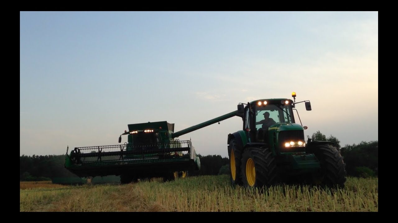 Żniwa 2015 - Rzepak John Deere T660 John Deere 7430 Premium Case Axial Flow  TopGear Tractors 2 #10