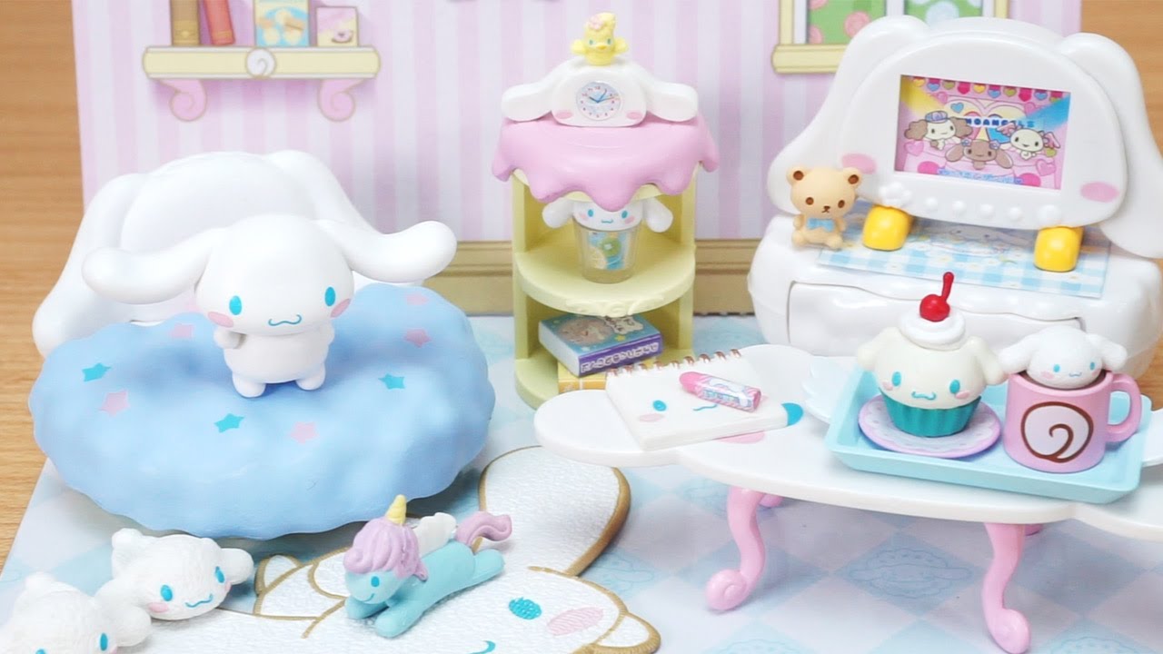 Sanrio Cinnamoroll Room Re-Ment Blind Box Unboxing 리멘트 식완 시나모롤 룸 산리오 풀박스 개봉 リーメント サンリオ シナモロール ルーム