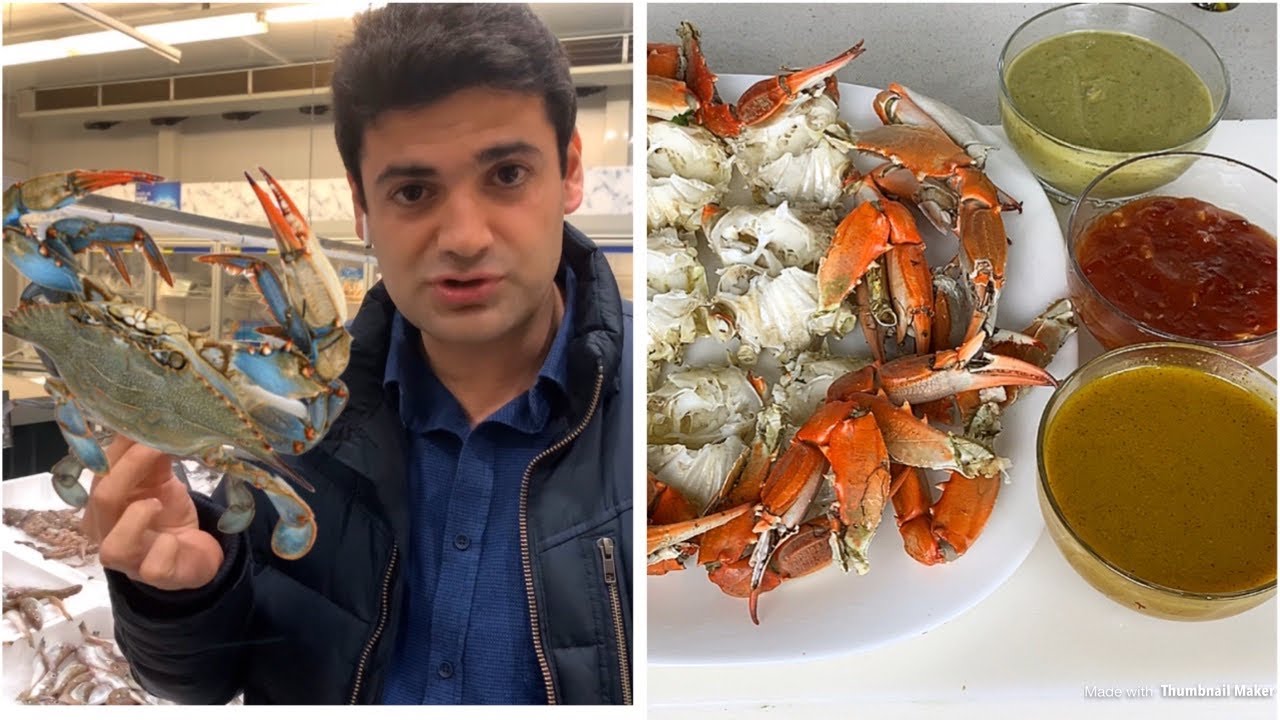 EVDE YENGEÇ TARİFİ!!! YANINDA 3 EFSANE SOS!!!