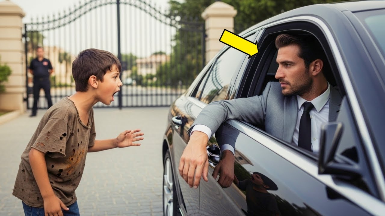 Nie jedź! Twoja żona przecięła hamulce! — Bezdomny chłopiec powiedział milionerowi… I wtedy to się s