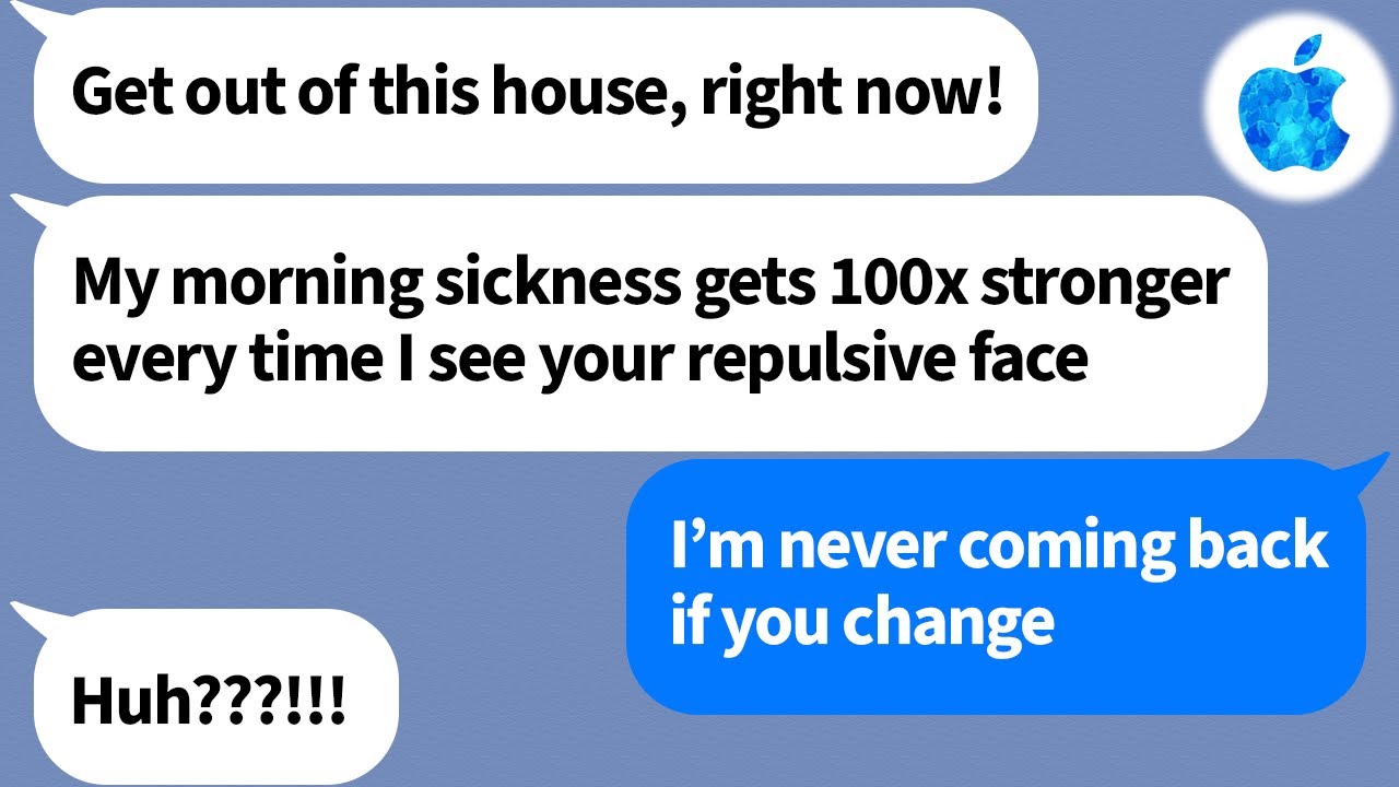 【Apple】My pregnant sister-in-law kicked me out  the next day, she got rushed away in an【Compilation】