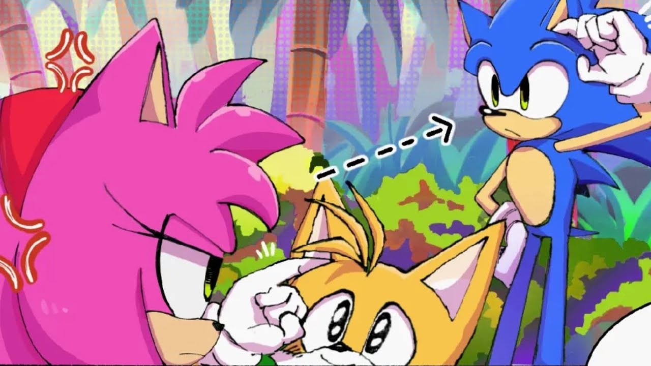 Tails Copies What Sonic Does (Comic Dub)