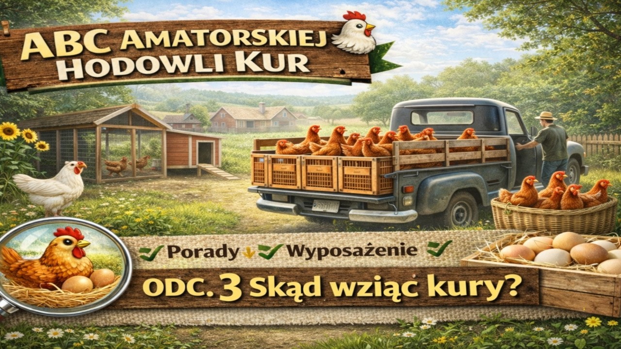 ABC amatorskiej hodowli kur. Odc. 3 Skąd wziąć kury do swojej pierwszej hodowli.