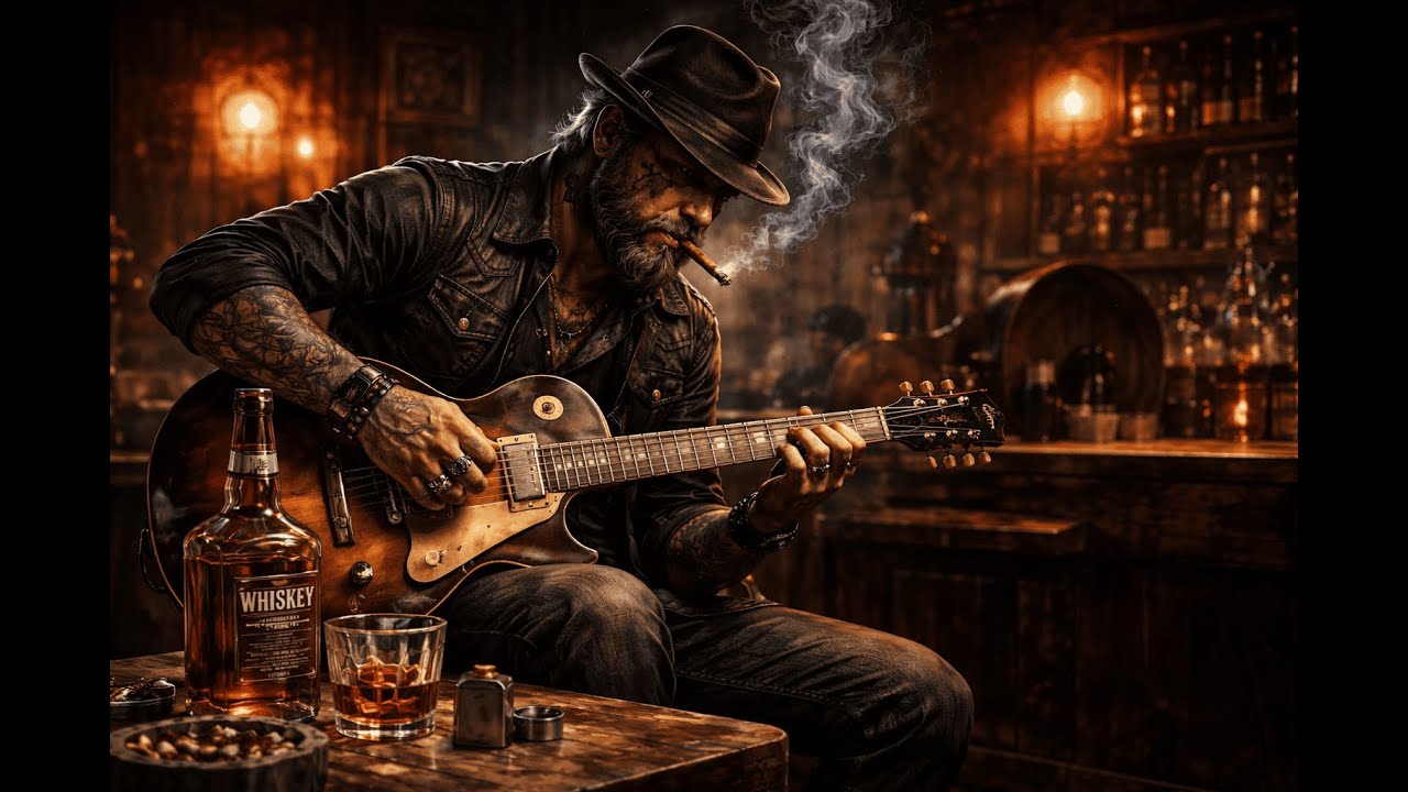 Midnight WhiskeyBlues | Deep Soulful Melodies for Lonely Nights