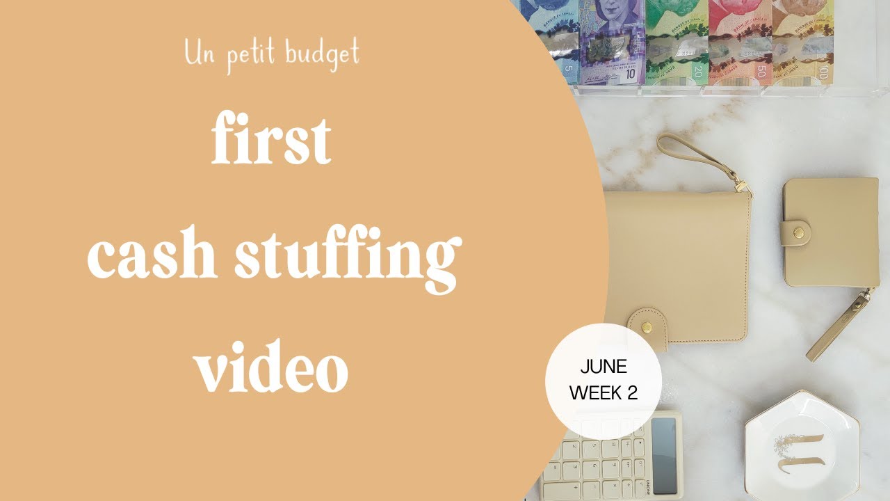 First Cash Stuffing Video | Cash Budgeting | Canadian Cash Stuffing