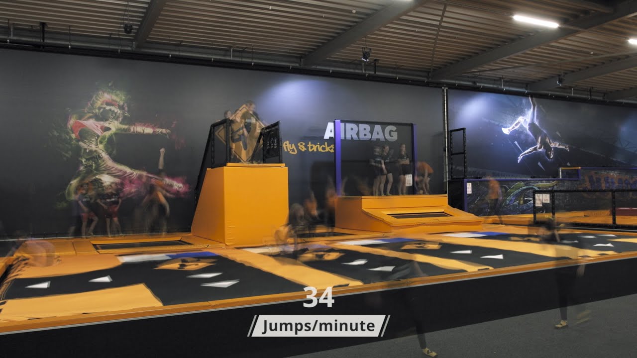 AirTrack Factory AirBag at JumpSquare Nijmegen