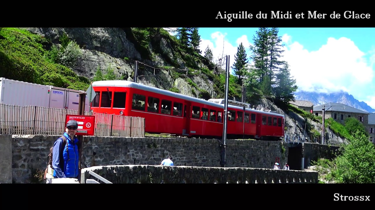 Aiguille du Midi et Mer de Glace