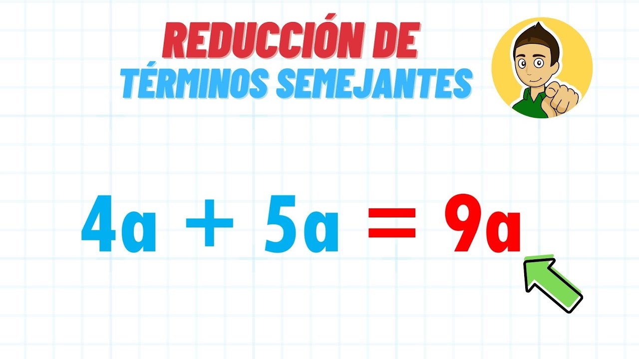 REDUCCIÓN DE TÉRMINOS SEMEJANTES - Superfácil - Para principiantes